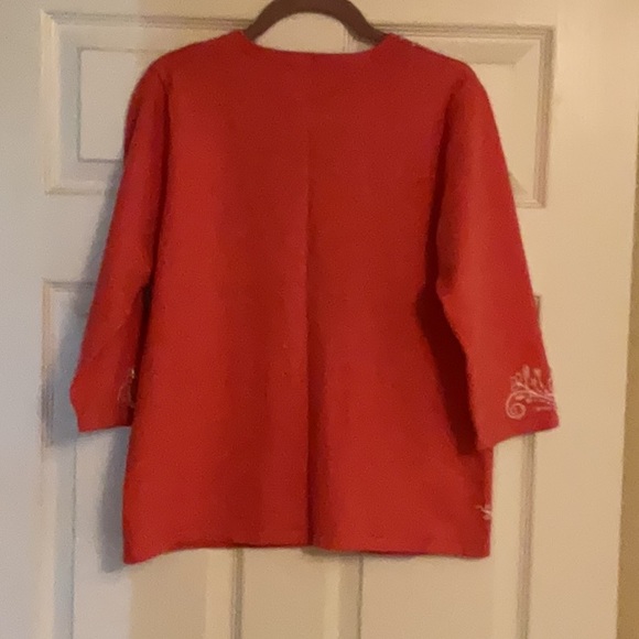 Quacker Factory 3/4 sleeve sweater. - Picture 5 of 5